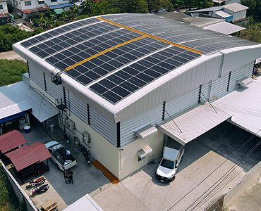 รับติดตั้งโซล่าเซลล์สำหรับโรงงานระบบออนกริด (ON GRID) ขนาด 103.4kW