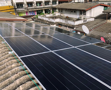 ผลงานรับติดตั้งโซล่าเซลล์สำหรับบ้านพักอาศัย 5.74kWp ระบบออนกริด (ON GRID)